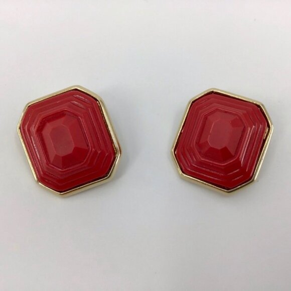 Vintage Costume Jewelry Clip-On Earrings - Picture 9 of 13